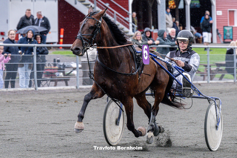 Highway Damga rd med John Mikkelsen Bornholms Brand Park 29 august 2023 Fotograf Torben Ager Travfoto Bornholm TKA 6297 1