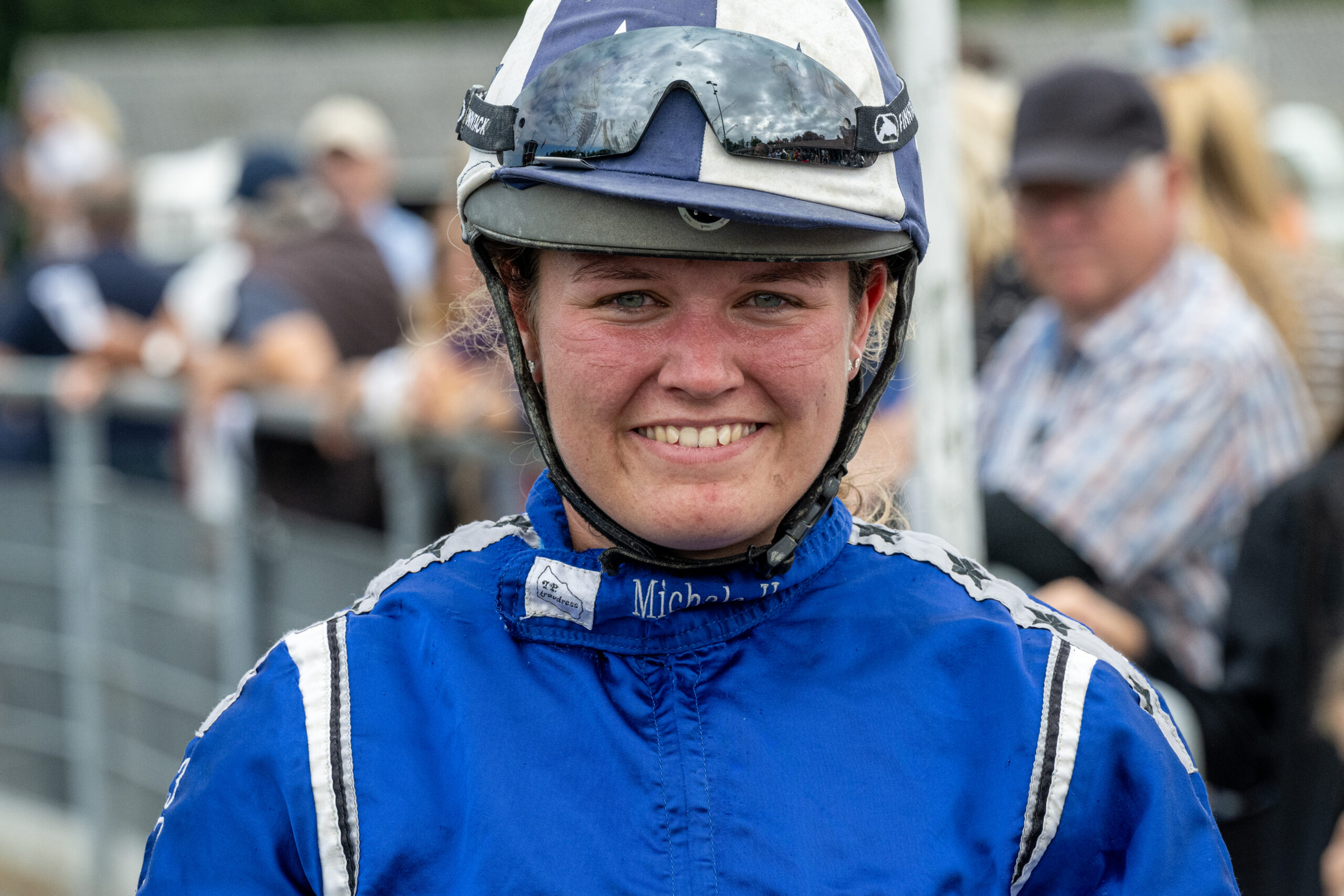 Michela Haagensen 17 august 2024 Fotograf Torben Ager Travfoto Bornholm TKA 7554 scaled