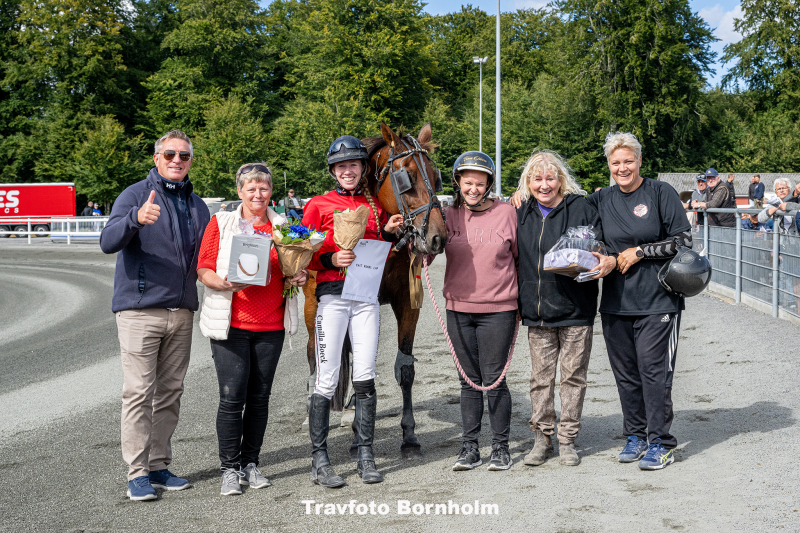 Catch Me Will med Camilla Munk Boeck 23 august 2025 Fotograf Torben Ager Travfoto Bornholm TKA 9862
