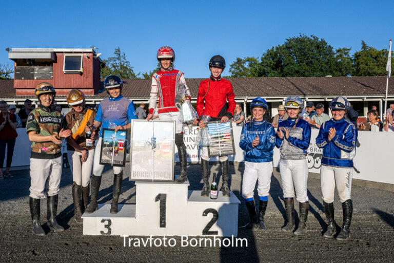 Vindere af Monte Ryttermatch 23 juni 2026 Fotograf Torben Ager Travfoto Bornholm TKA 7224
