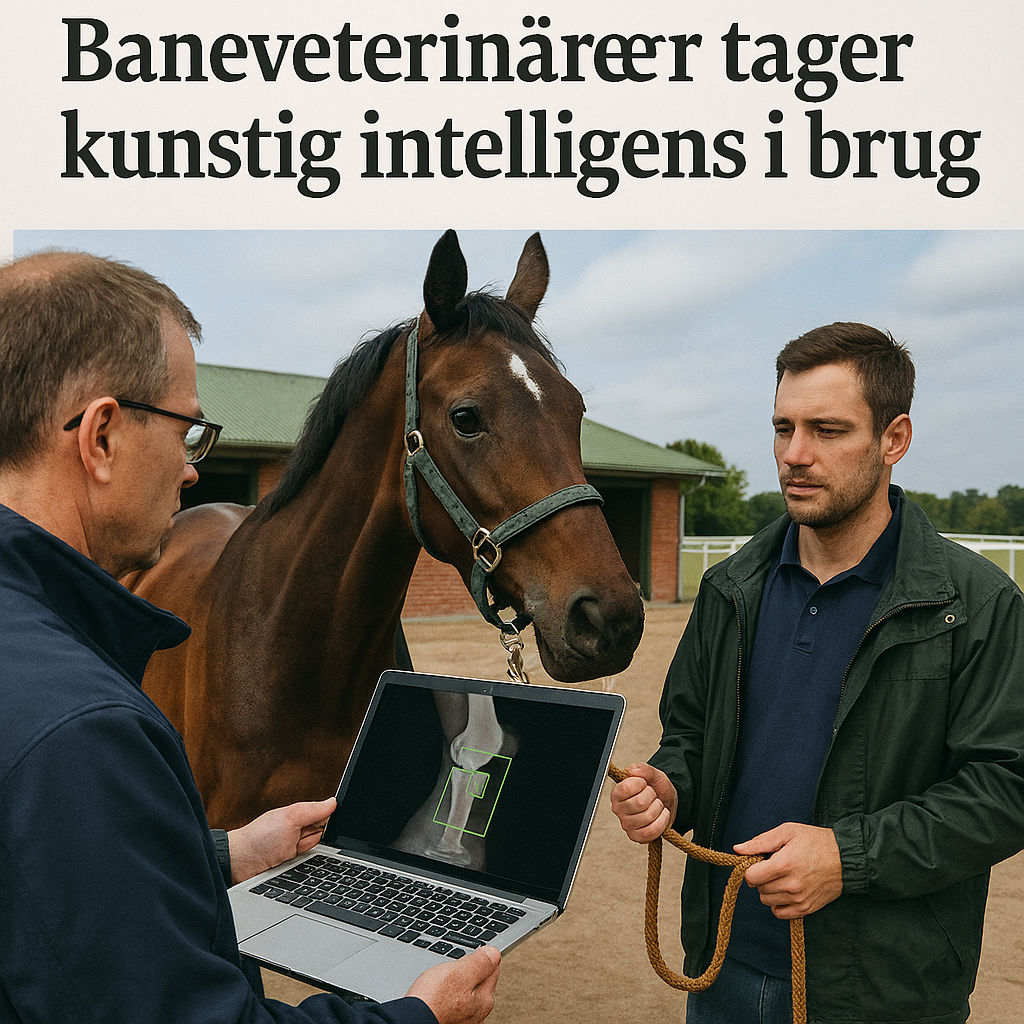 Baneveterinærer tager kunstig intelligens i brug baneveterinaerer-der-