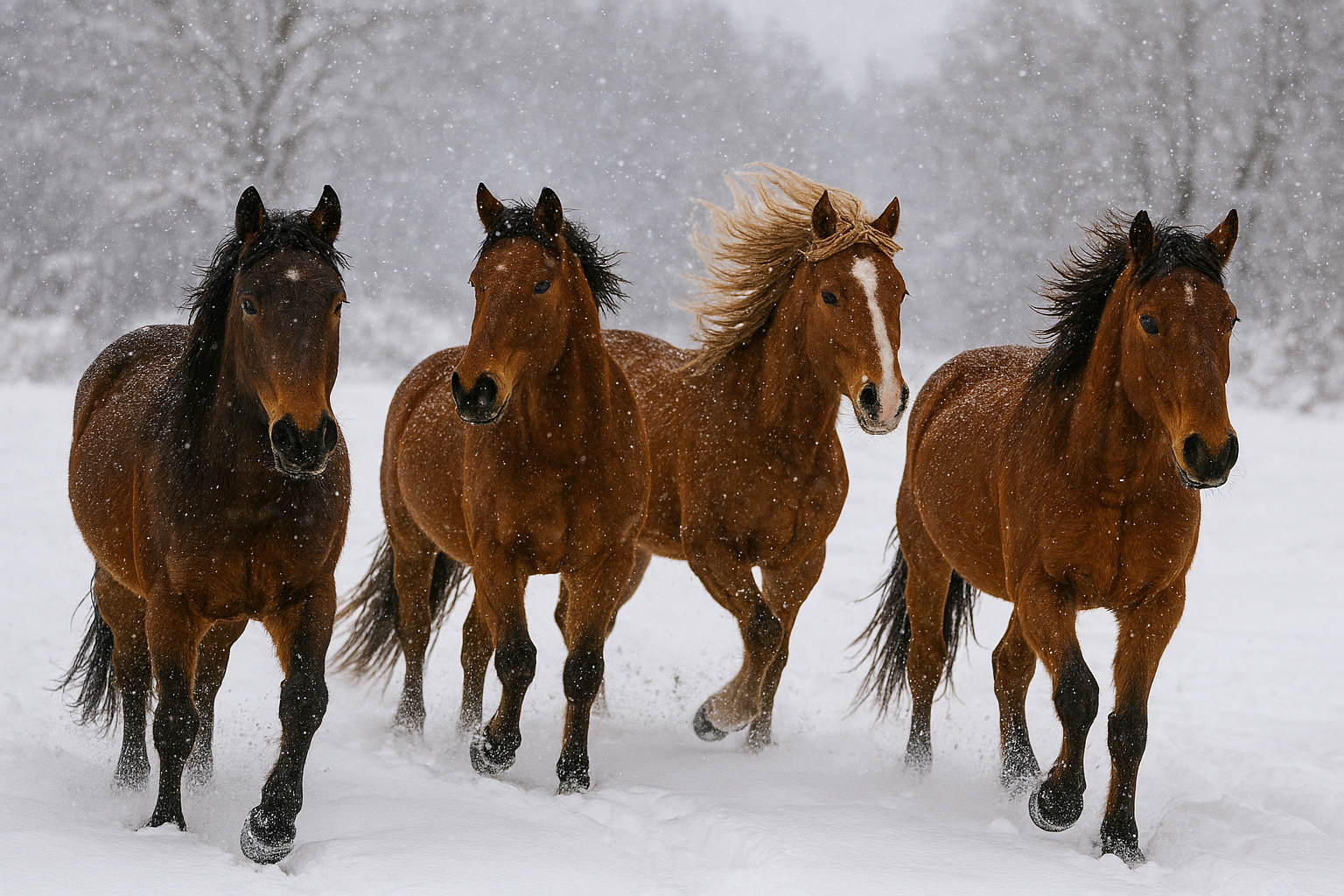 heste der staar i et