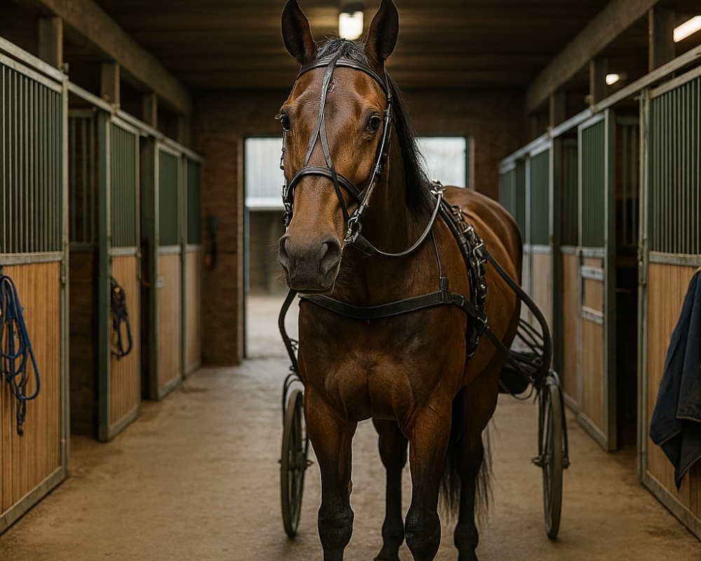 Doping kontra hestevelfærd travhest stående på -1000x800